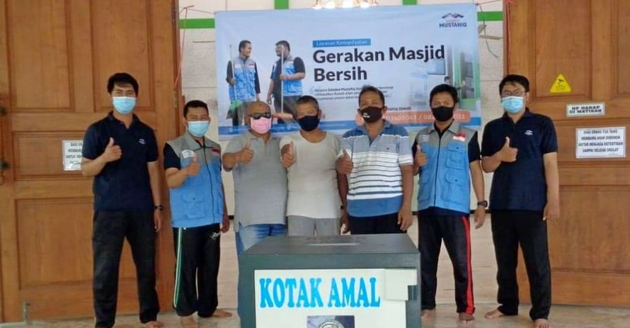 Bersihkan Masjid, Aksi Pencegahan Covid-19