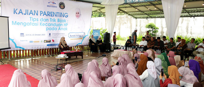 Kecanduan Hp Pada Anak Bikin Pusing? Sahabat Mustahiq Bawa Solusinya di Kajian Bersama Artis Ternama